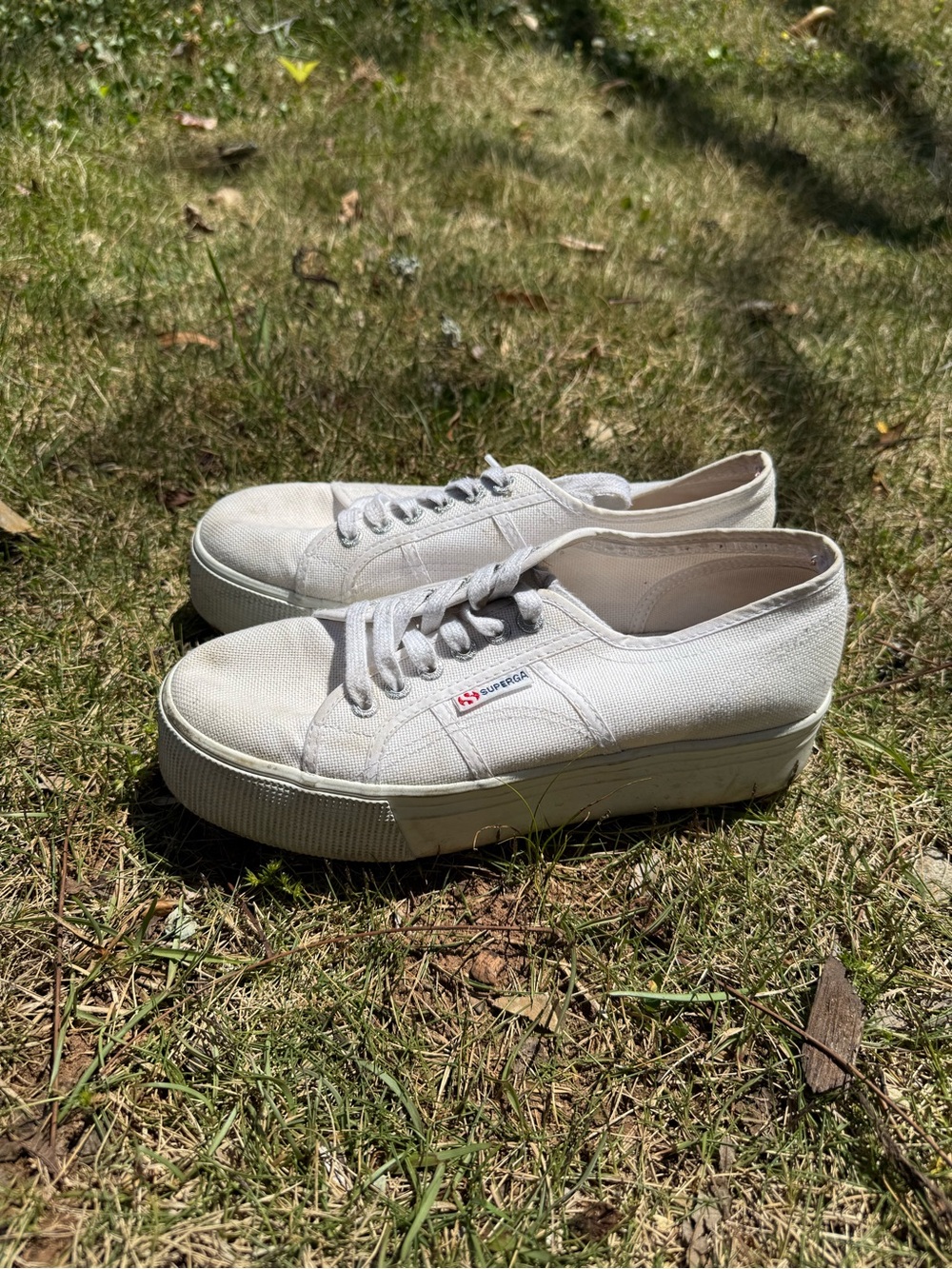 Superga Canvas Platform Sneakers